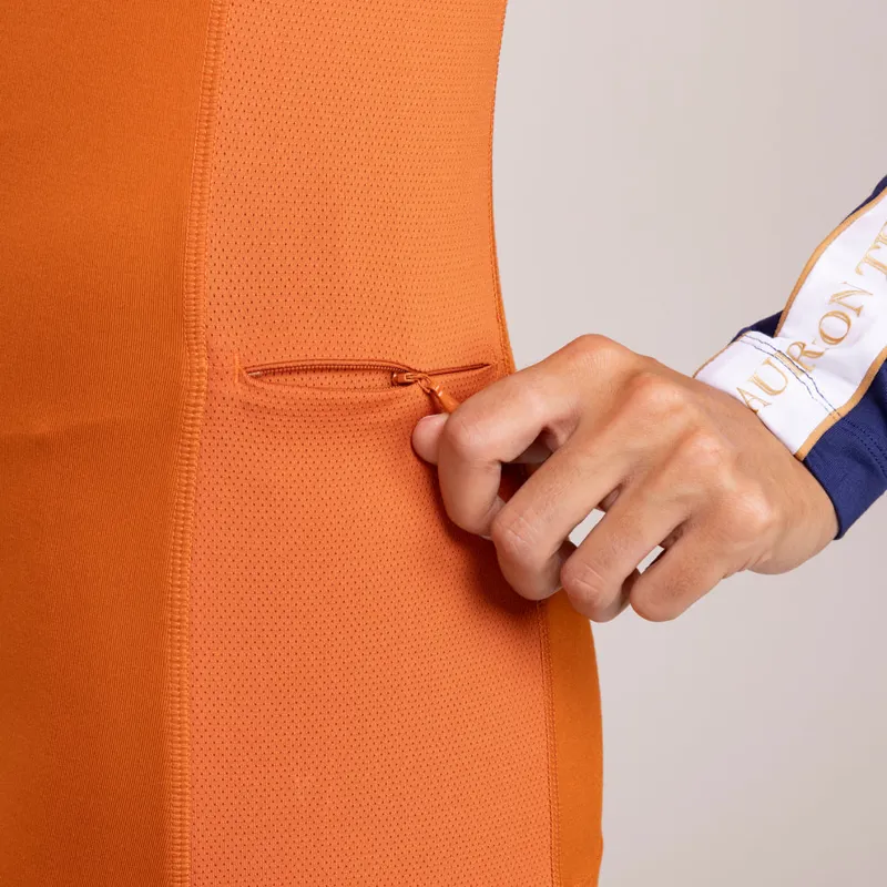 Aubrion Team Long Sleeve Base Layer in Umber-3